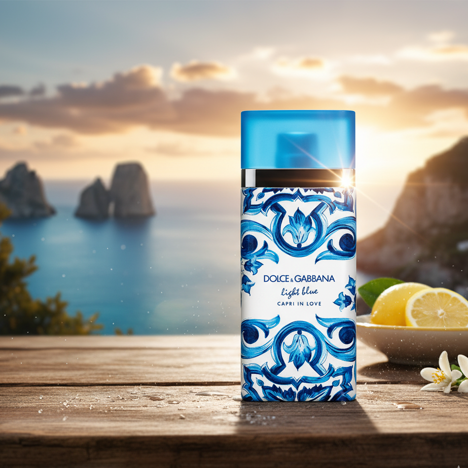 Light Blue Capri in Love Dolce & Gabbana MUJER